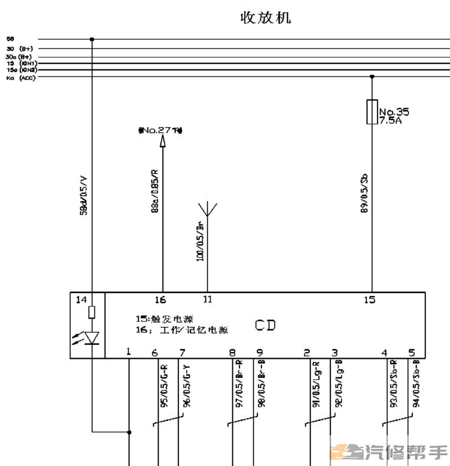 2008年款奇瑞开瑞优派 维修手册电路图线路图资料下载