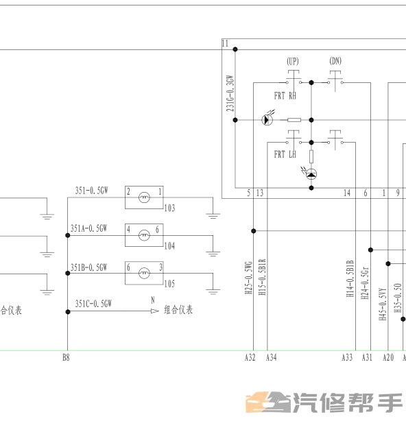 2009年款吉利金刚原厂维修手册电路图线路图资料下载